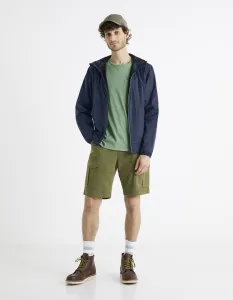 Celio Cotton Cargo Shorts Bolookbm - Mens