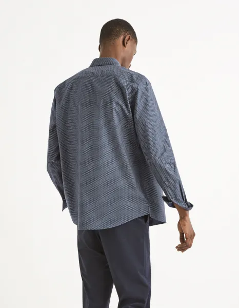 Celio Cotton Shirt Taventy - Men's
