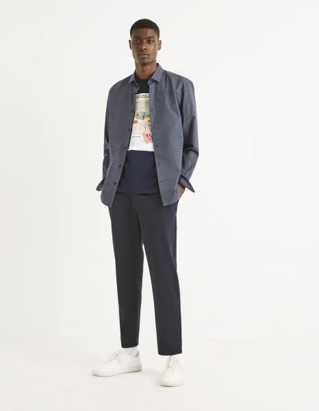 Celio Cotton Shirt Taventy - Men's