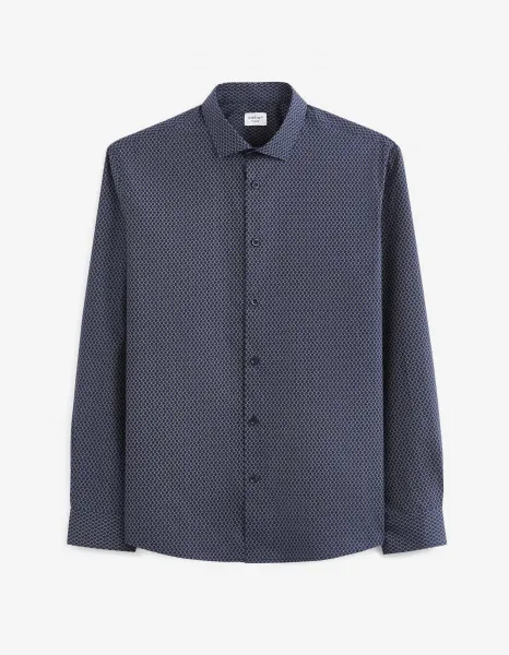 Celio Cotton Shirt Taventy - Men's