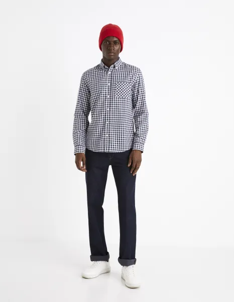 Celio Flannel Shirt Caotwich - Men's