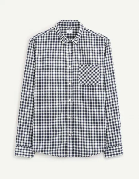 Celio Flannel Shirt Caotwich - Men's
