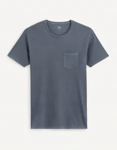 Celio Cotton T-Shirt Bewash with Pocket - Men's