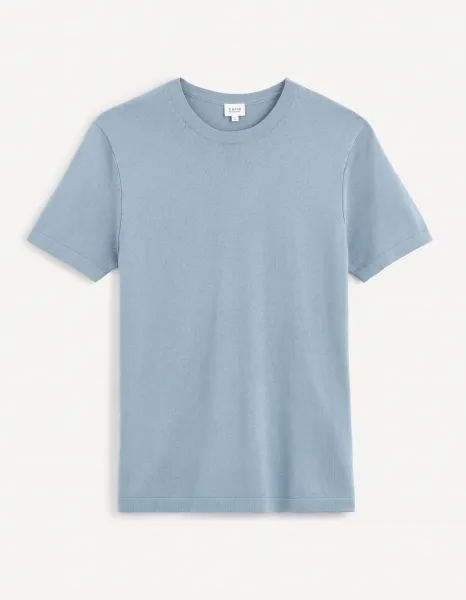 Celio Knitted T-Shirt Be1stee - Men's