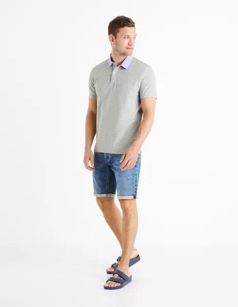Celio Polo Pique Depetita T-Shirt - Mens