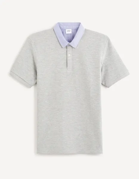 Celio Polo Pique Depetita T-Shirt - Mens