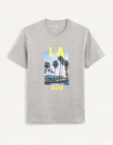 Celio Cesouth L.A. Cotton T-Shirt - Men's