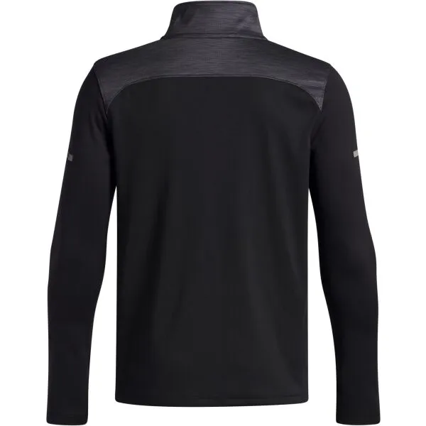 Under Armour TECH UTILITY 1/4 ZIP Chlapčenská mikina, čierna, veľkosť M