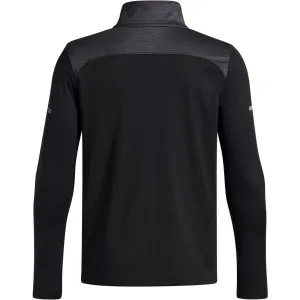 Under Armour TECH UTILITY 1/4 ZIP Chlapčenská mikina, čierna, veľkosť M