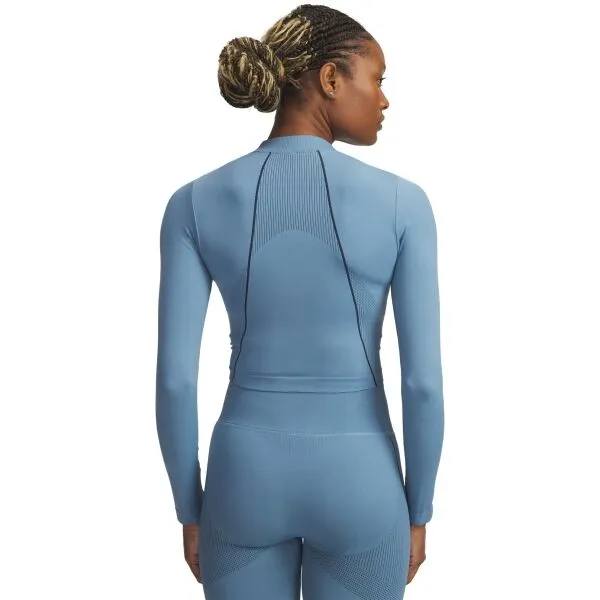 Under Armour VANISH SEAMLESS LS Dámske tričko s dlhým rukávom, svetlomodrá, veľkosť M