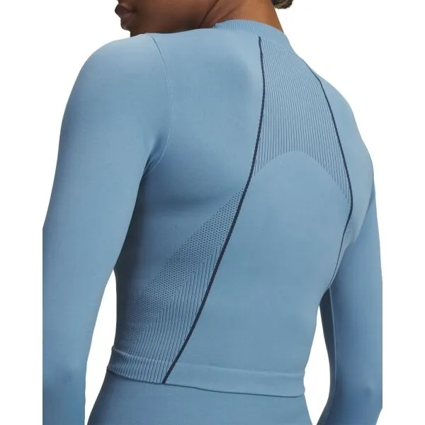 Under Armour VANISH SEAMLESS LS Dámske tričko s dlhým rukávom, svetlomodrá, veľkosť M
