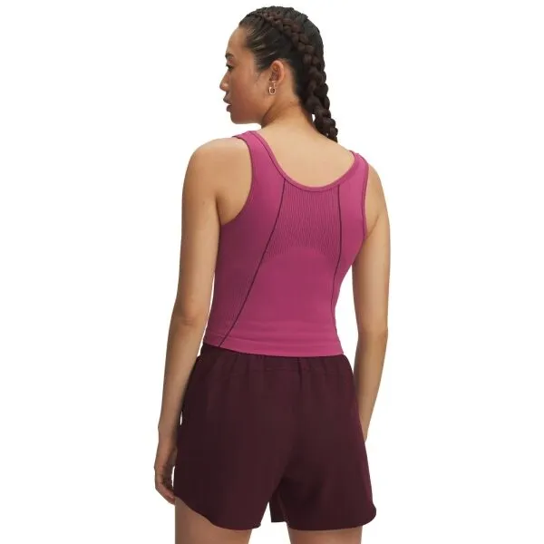 Under Armour VANISH SEAMLESS TANK Dámske tielko, červená, veľkosť