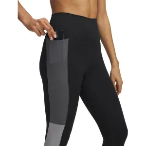 Under Armour MERIDIAN COLORBLOCK Dámske športové legíny, čierna, veľkosť S