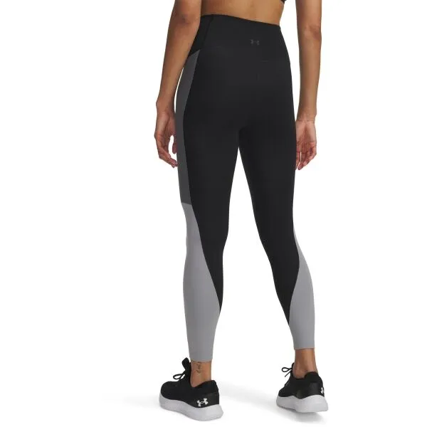Under Armour MERIDIAN COLORBLOCK Dámske športové legíny, čierna, veľkosť S