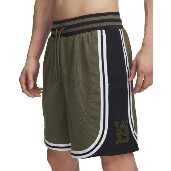 Under Armour COURTSIDE SHORT Pánske šortky, khaki, veľkosť M