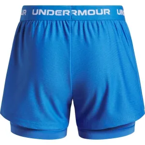 Under Armour TECH PLAY UP 2N1 SHORT Dievčenské šortky, modrá, veľkosť XL
