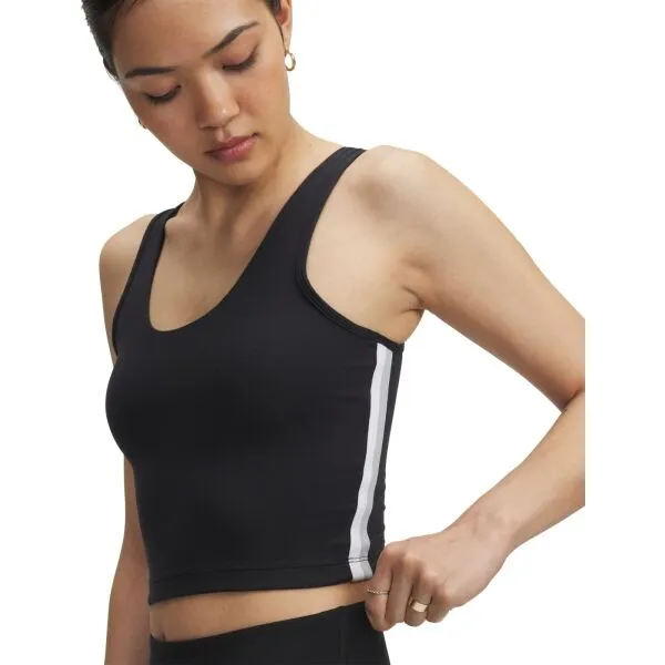 Under Armour MOTION SPORT TAPE TANK Dámsky top, čierna, veľkosť