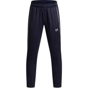 Under Armour CHALLENGER TRAINING PNT Chlapčenské futbalové tepláky, tmavo modrá, veľkosť M