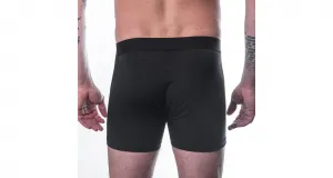 Pánske boxerky Sensor Air merino čierne (23200012) M, trenky