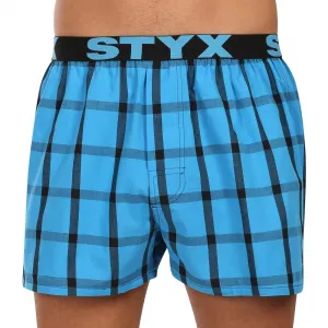 3PACK pánske trenky Styx športová guma viacfarebné (3B010106) M, trenírky