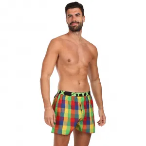 Pánske trenky Styx športová guma viacfarebné (B0105) M, trenírky