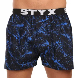 3PACK pánske trenky Styx art športová guma viacfarebné (3B19234) M, trenírky