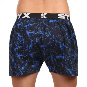 3PACK pánske trenky Styx art športová guma viacfarebné (3B19234) M, trenírky