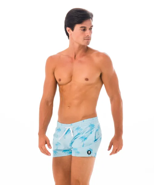 Pánske plavky 69SLAM PALM BLUE (SSMPUE-PM) M