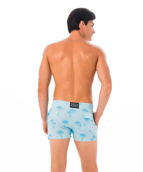 Pánske plavky 69SLAM PALM BLUE (SSMPUE-PM) M