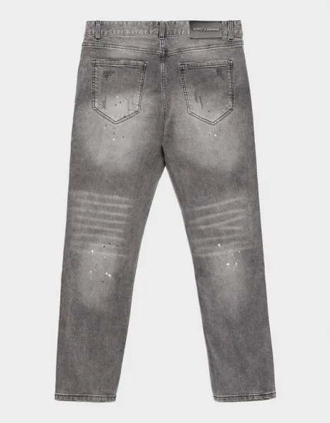 Supply&demand Nohavice  Slim   Ripped Jeans Rhinestone