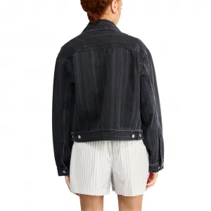 Carhartt WIP Rylan Stripe Jacket W "Black" (I035571-32I06)