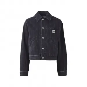 Carhartt WIP Rylan Stripe Jacket W "Black" (I035571-32I06)