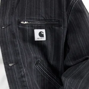 Carhartt WIP Rylan Stripe Jacket W "Black" (I035571-32I06)
