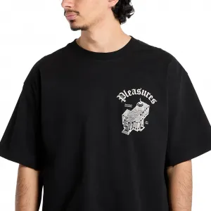 Pleasures Chapel Heavyweight Shirt "Black" (P25SU021-BLACK)