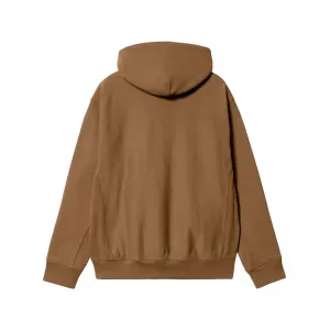 Carhartt WIP Hooded American Script "Hamilton Brown" (I028279-HZXX)