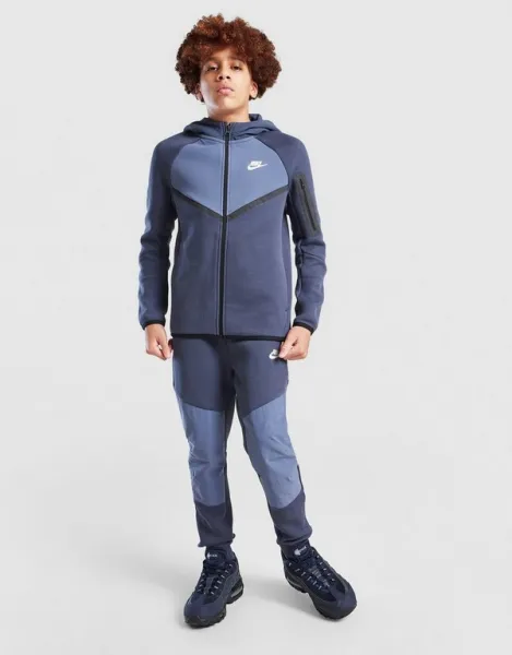Nike Mikina S Kapucňou B Nsw Tch Flc Mix Fz