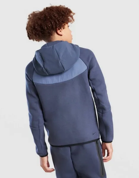 Nike Mikina S Kapucňou B Nsw Tch Flc Mix Fz