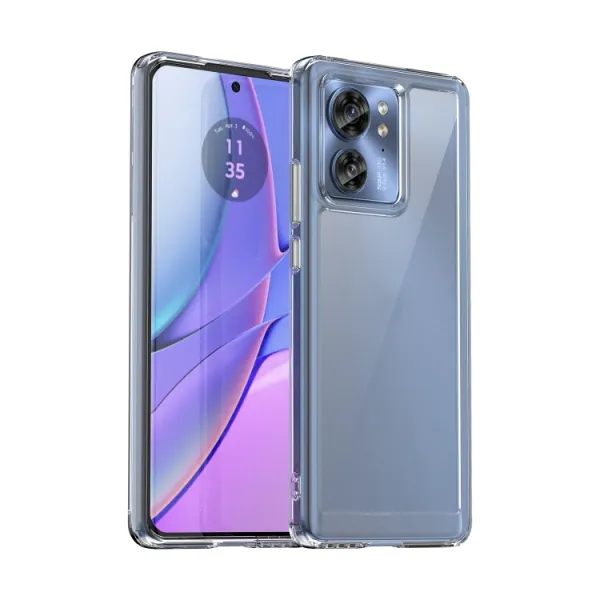 CRYSTAL Ochranný kryt pre Motorola Edge 40 priehľadný