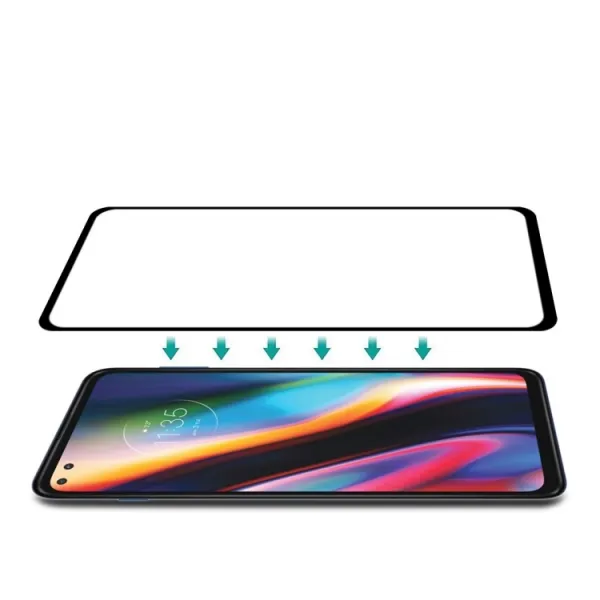 3D Tvrdené sklo Motorola Moto G 5G Plus čierne