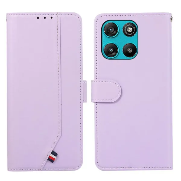 ABEEL DELICATE Peňaženkový obal Motorola Moto G57 Power fialový