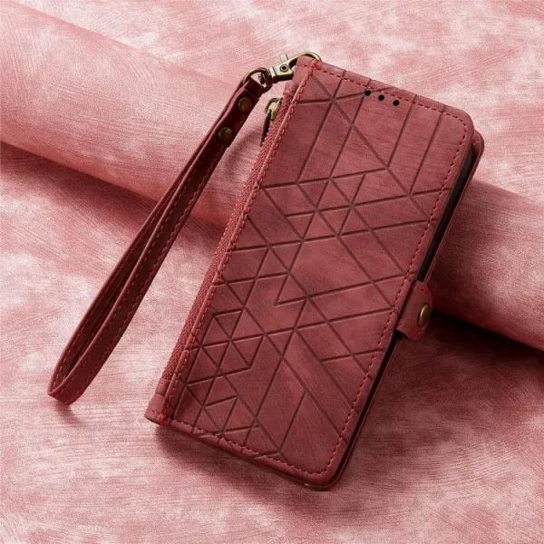 GEOM Peňaženkové puzdro pre Xiaomi 15T Pro červené