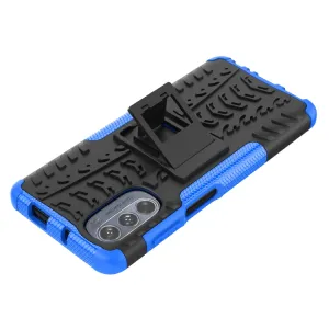STAND Extra odolný obal Motorola Moto G62 5G modrý