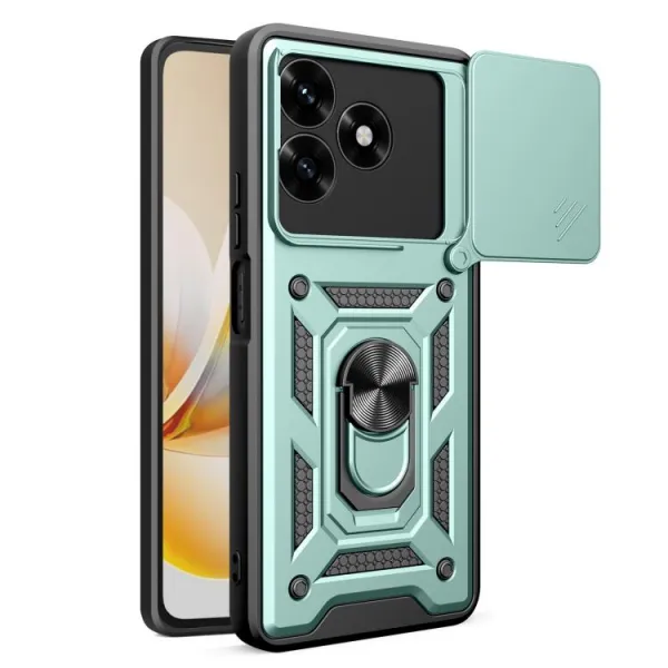RING CAMERA Kryt s držiakom pre Honor X5c Plus zelený