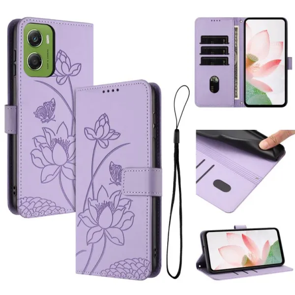 ART LOTUS Peňaženkové puzdro pre Motorola Moto G06 fialové