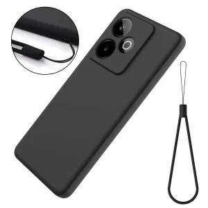 RUBBER Ochranný obal pre Realme GT 7 5G / Realme GT 7T 5G čierny