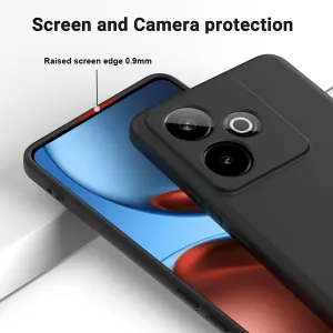 RUBBER Ochranný obal pre Realme GT 7 5G / Realme GT 7T 5G čierny