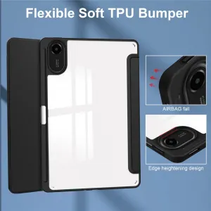 CRYSTAL Zaklápacie puzdro Xiaomi Redmi Pad 2 čierne