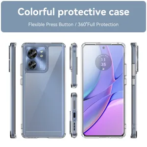 CRYSTAL Ochranný kryt pre Motorola Edge 40 priehľadný