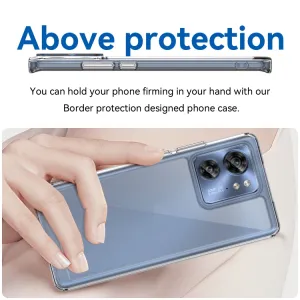 CRYSTAL Ochranný kryt pre Motorola Edge 40 priehľadný