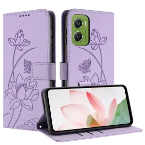 ART LOTUS Peňaženkové puzdro pre Motorola Moto G06 fialové